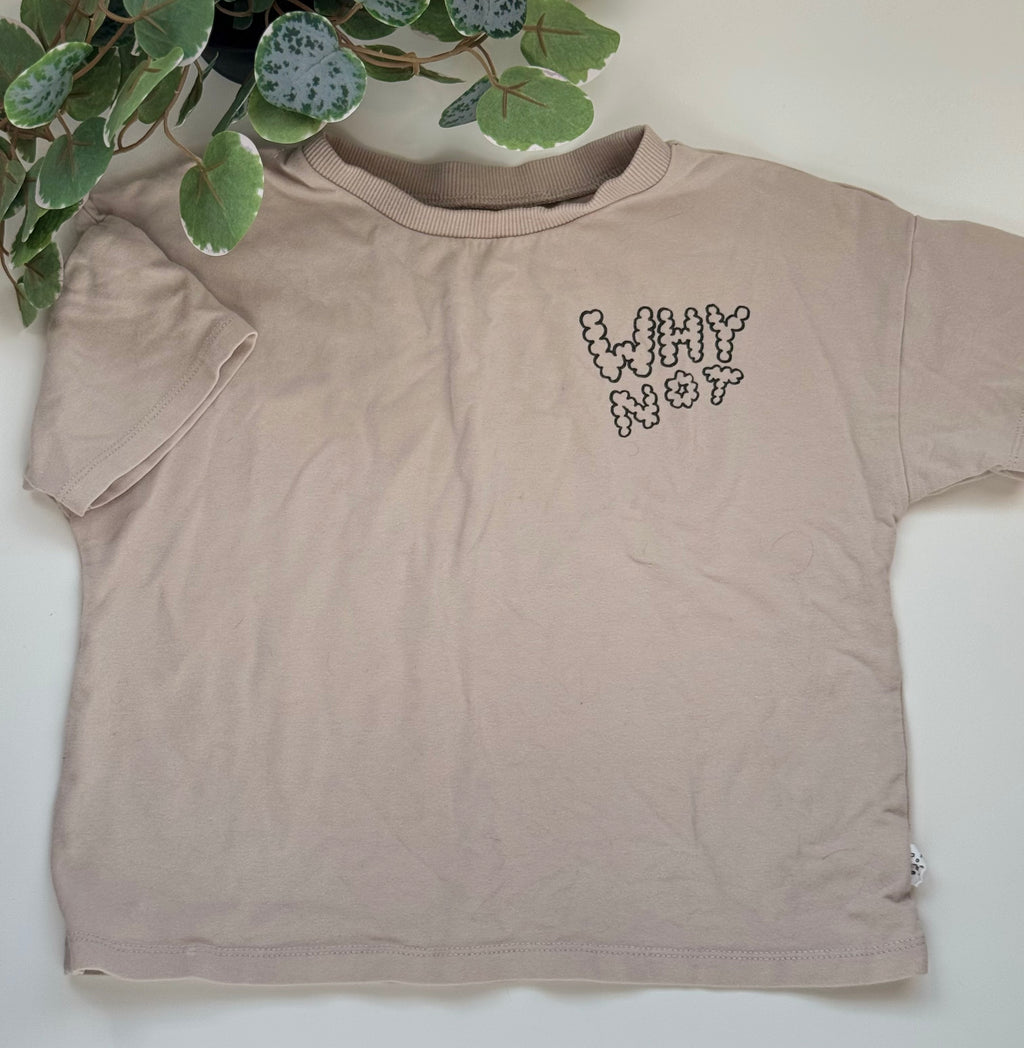T-shirt Gagou bio 24 mois (fait grand)