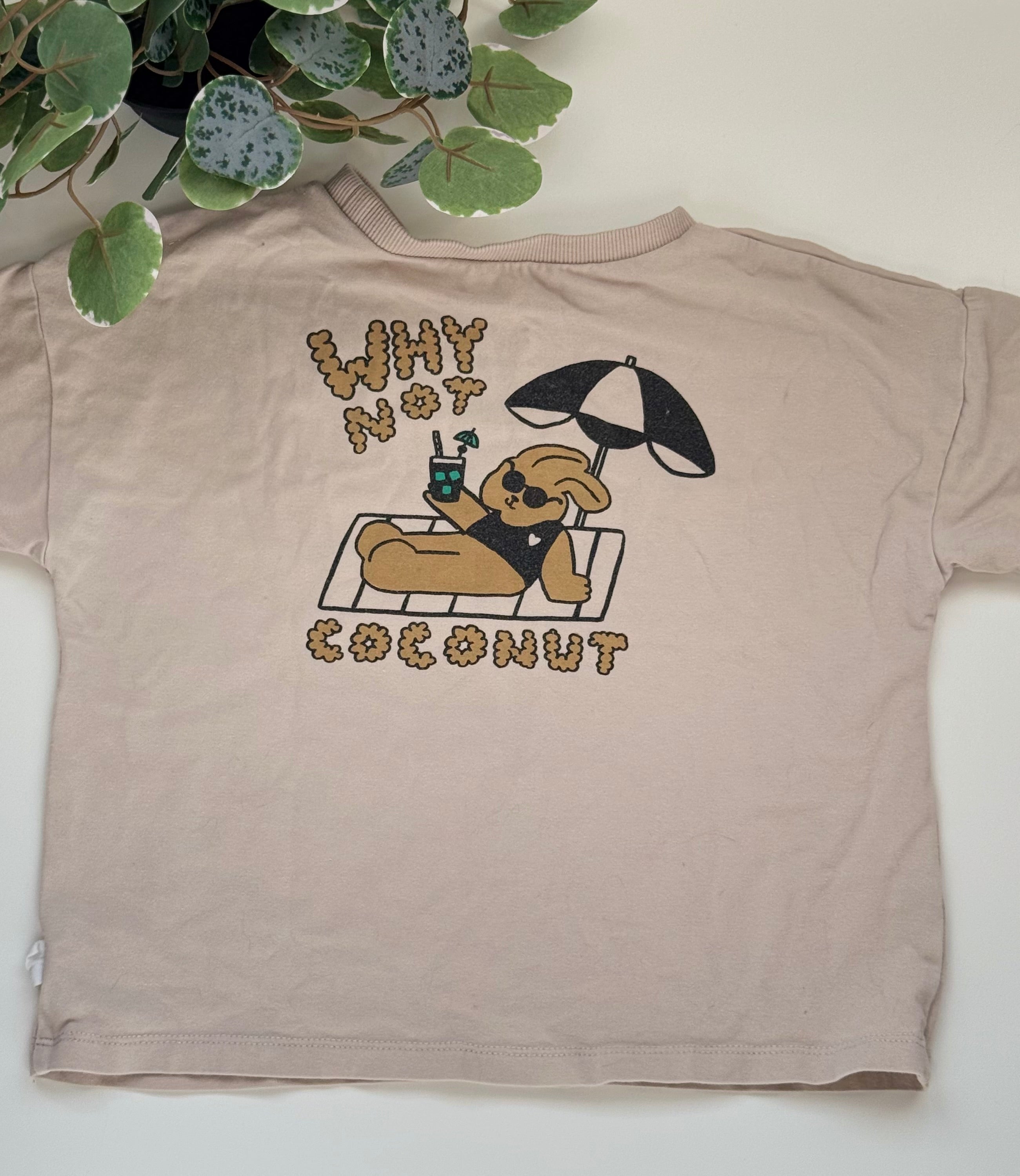T-shirt Gagou bio 24 mois (fait grand)