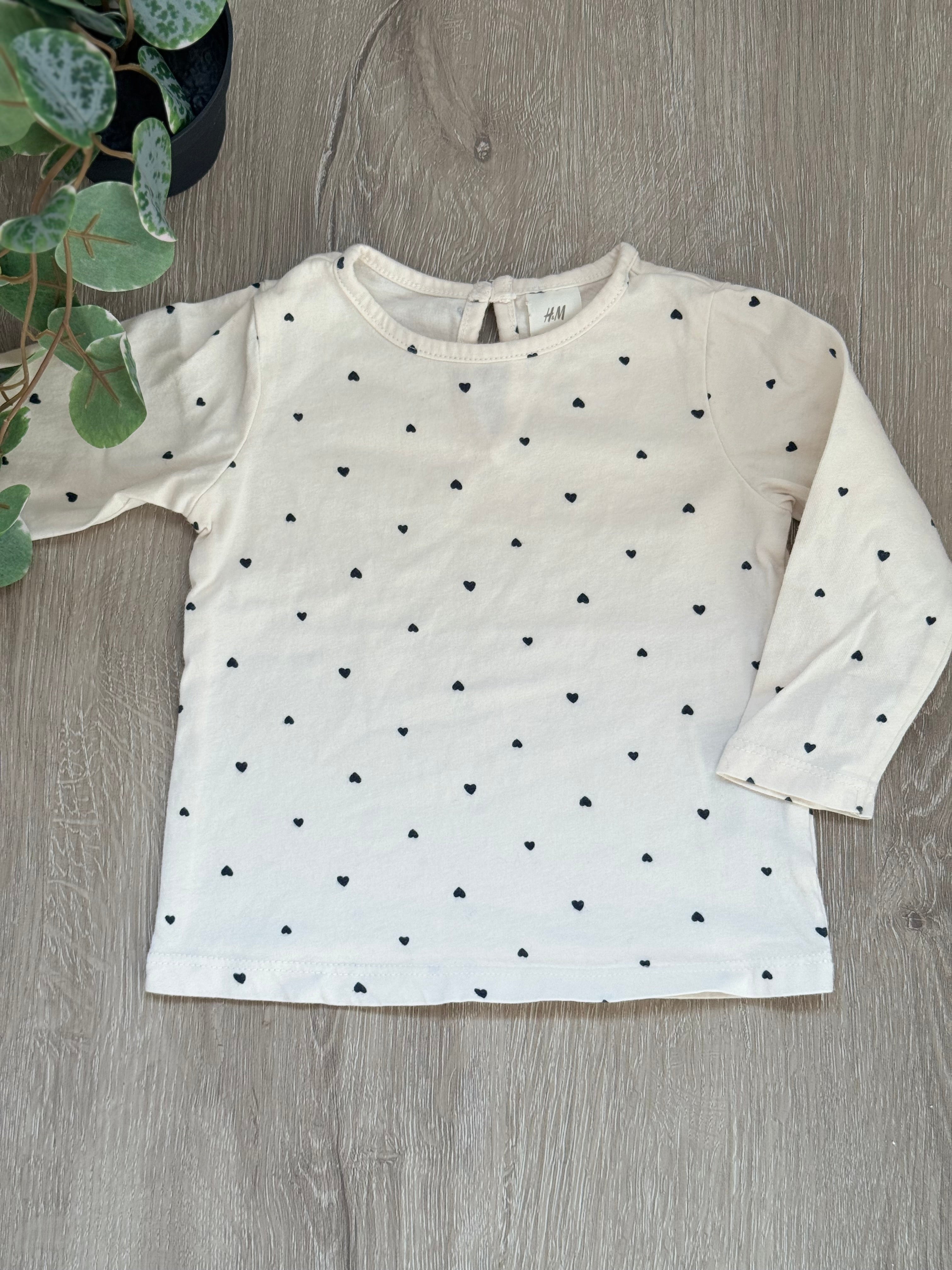 Chandail à manches longues H&M 6-9 mois